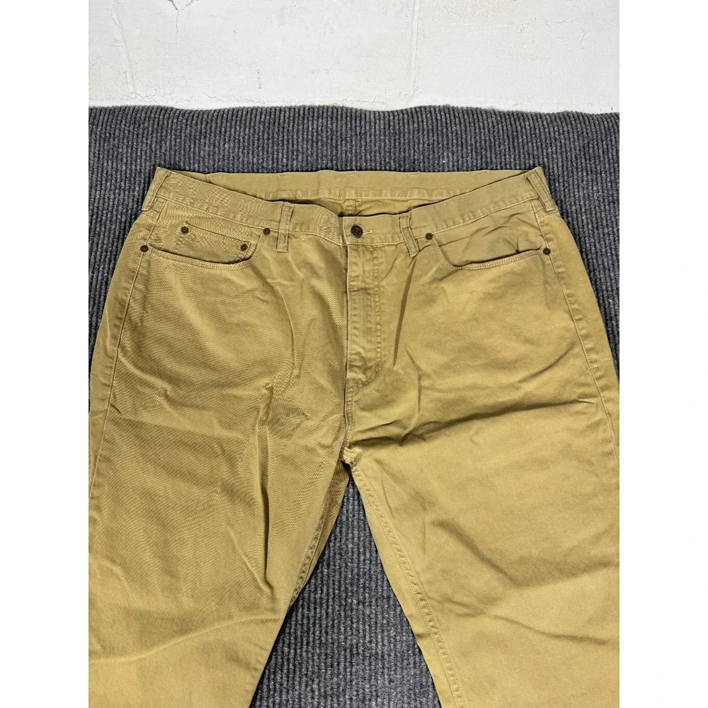 Polo Ralph Lauren Chino Pants 44B 44x30 Khaki Straight Leg Stretch Beige Tan